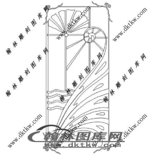 镂空花格图（ZLK-870)