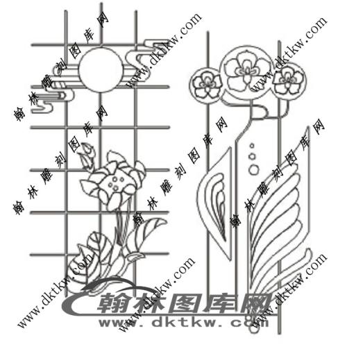 镂空花格图（ZLK-872)