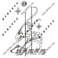 镂空花格图（ZLK-873)