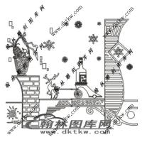 镂空花格图（ZLK-889)