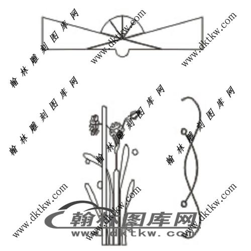 镂空花格图（ZLK-909)