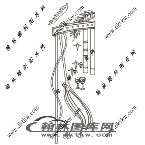 镂空花格图（ZLK-968)