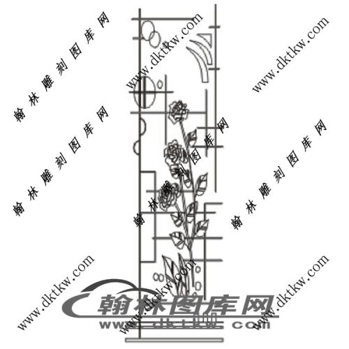 镂空花格图（ZLK-1012)