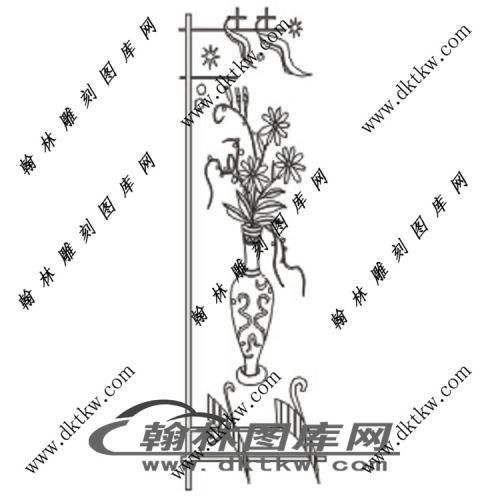 镂空花格图（ZLK-1020)