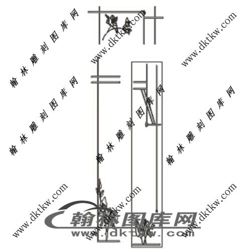 镂空花格图（ZLK-1021)