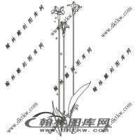镂空花格图（ZLK-1034)
