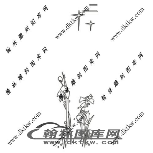 镂空花格图（ZLK-1038)