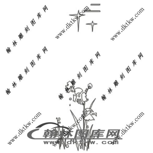 镂空花格图（ZLK-1039)