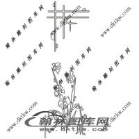 镂空花格图（ZLK-1040)