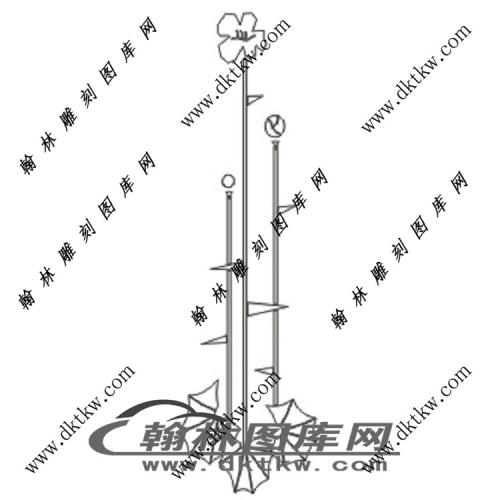 镂空花格图（ZLK-1042)