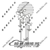 镂空花格图（ZLK-1069)
