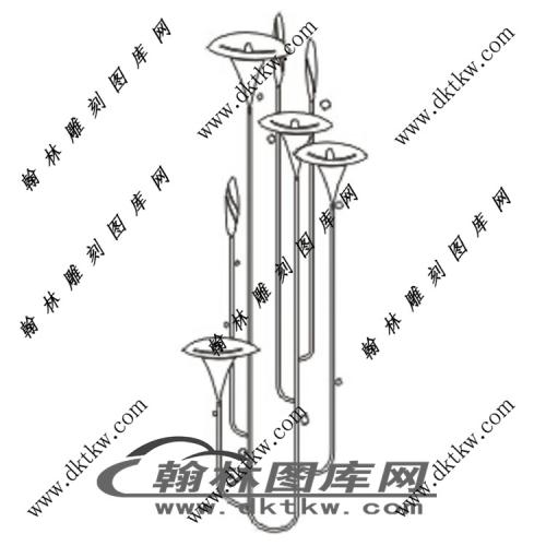 镂空花格图（ZLK-1073)