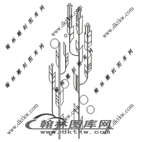 镂空花格图（ZLK-1091)