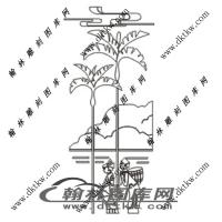 镂空花格图（ZLK-1129)