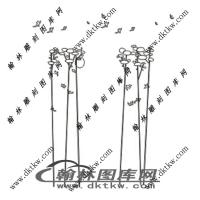 镂空花格图（ZLK-1136)