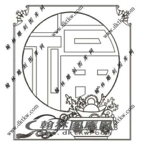 镂空花格图（ZLK-1288)