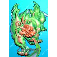 貔貅46牌挂件精雕图（PX-061)