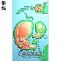 扭转乾坤挂牌带线精雕图（GN-15)