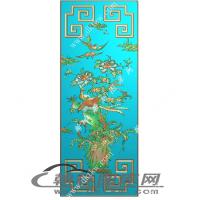 大门板精雕图（MM-002）