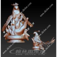 凤凰 立体圆雕图（RNG-124）