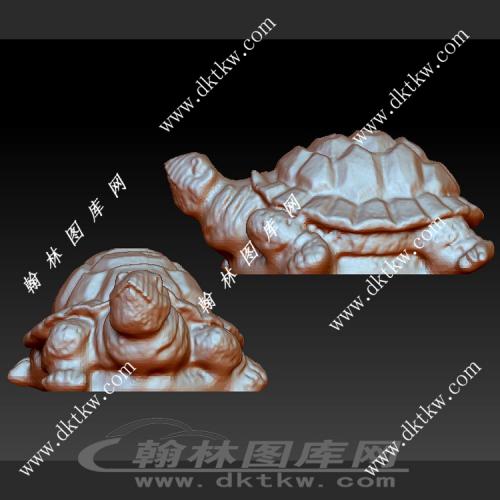 乌龟立体圆雕图（SKT-475）