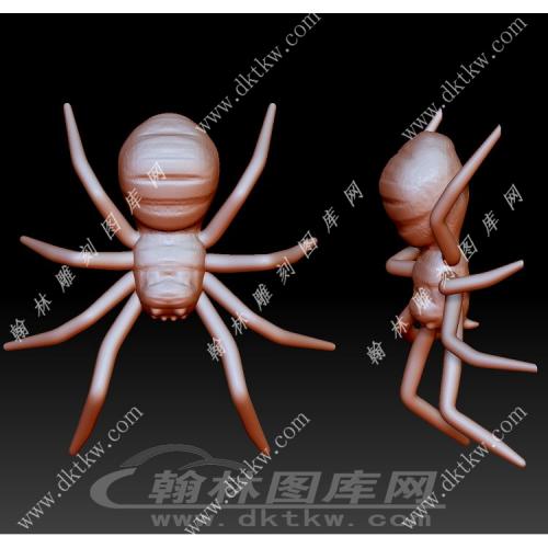 蜘蛛昆虫模型立体圆雕图（YDS-760）