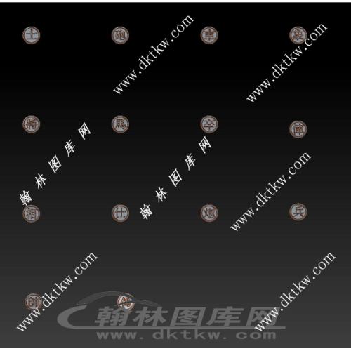 象棋立体圆雕图（RNG-219）