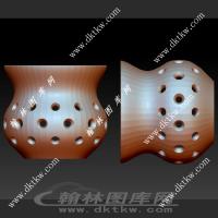 许愿茶灯立体圆雕图（SKT-536）