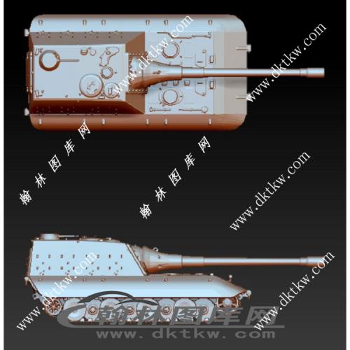 坦克立体圆雕图（RNG-282）