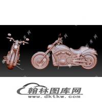 重型摩托车立体圆雕图（YDS-819）