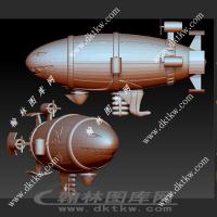 红色警戒 基洛夫飞艇立体圆雕图（SKT-115）