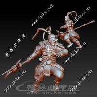吕布 奉先立体圆雕图（RNG-304）