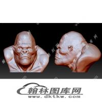 金刚半身像摆件立体圆雕图（YDS-734）