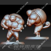 口袋妖怪杰尼龟立体圆雕图（SKT-930）