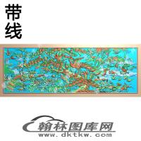 精品百鸟精雕图（EDG-177）