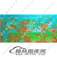 精品怡红院大风景图精雕图（EDG-183）