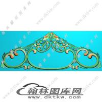洋花床头精雕图（EDG-235）