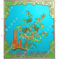 四季花菊精雕图（EDG-505）
