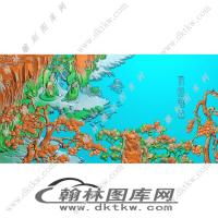 西圆雅集图精雕图（EDG-607）