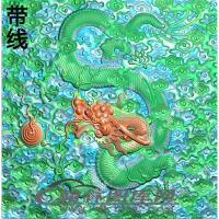 小门芯板精雕图（EDG-533）