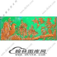 玉兰花精雕图（RNG-581）