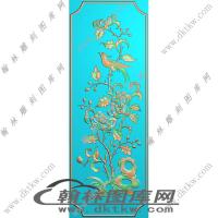 沙发靠背菊花精雕图（RNG-613）