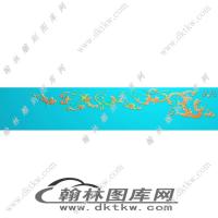 长牙板精雕图（EDG-834）
