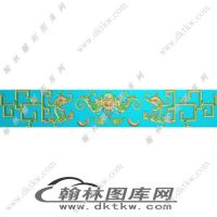 富庆有余正下板蝙蝠精雕图（EDG-909）