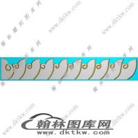 门厂南瓜边条精雕图（RNG-644）