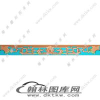 香几托泥花板精雕图（EDG-971）