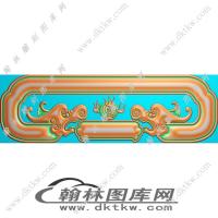 后背龙新做靠头精雕图（EDG-1035）