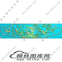 花鸟椅脑精雕图（RNG-698）