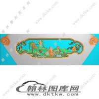 正面脑精雕图（EDG-1064）