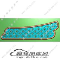 百福扶手后花精雕图（EDG-263）